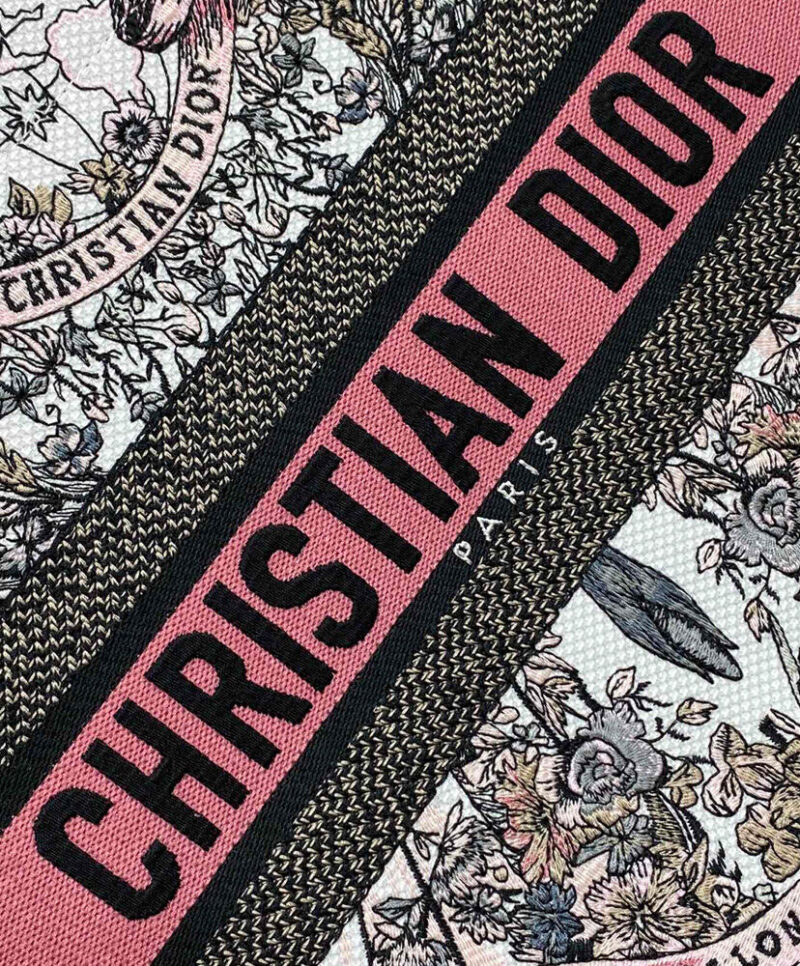 Christian Dior Medium Dior Book Tote Pink